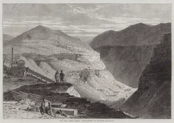The Suez Canal Works, Excavations at El-Girsh